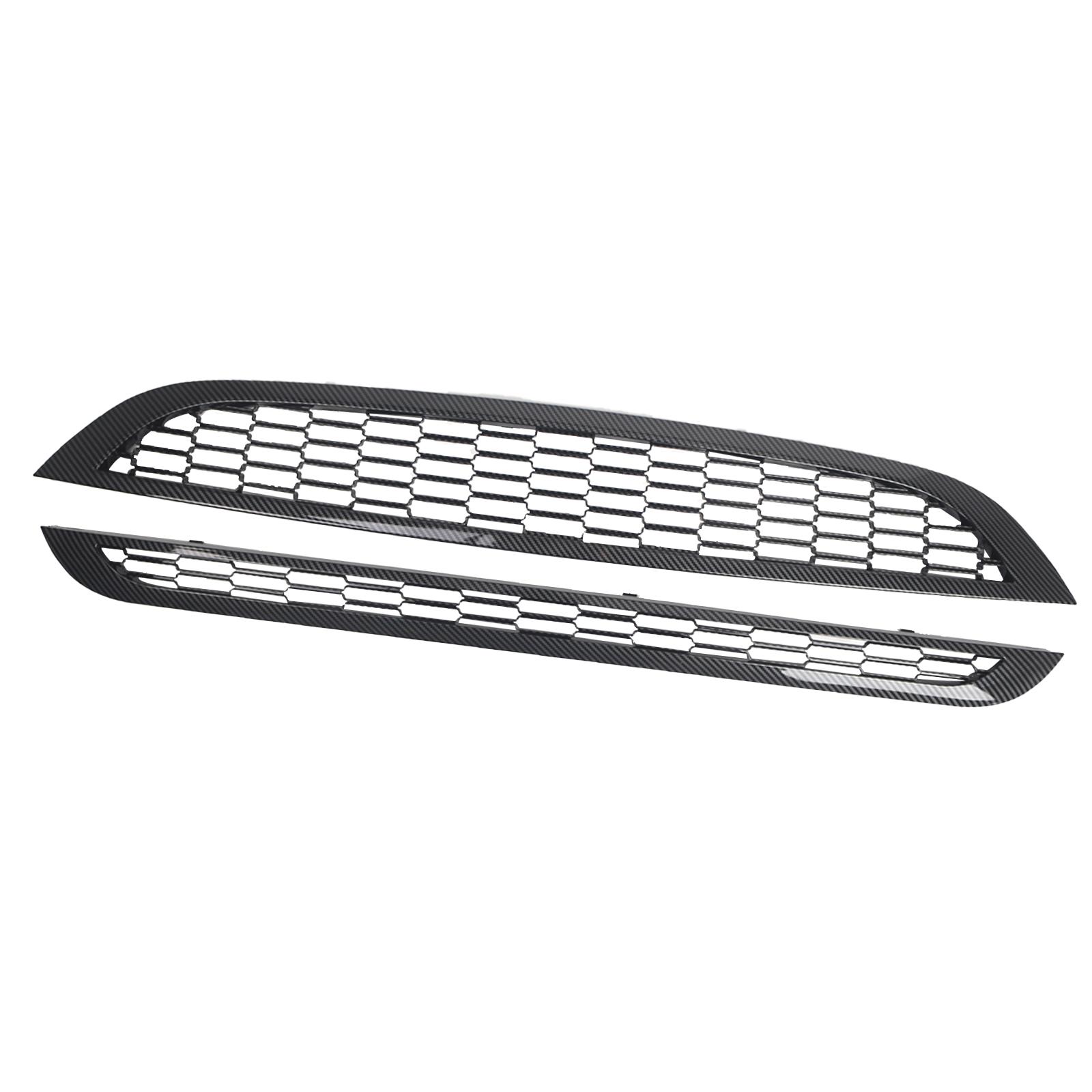 Rejilla inferior superior delantera del coche 51137026202 Reemplazo de parrilla de panal de malla resistente de alto rendimiento para R50 R52 R53