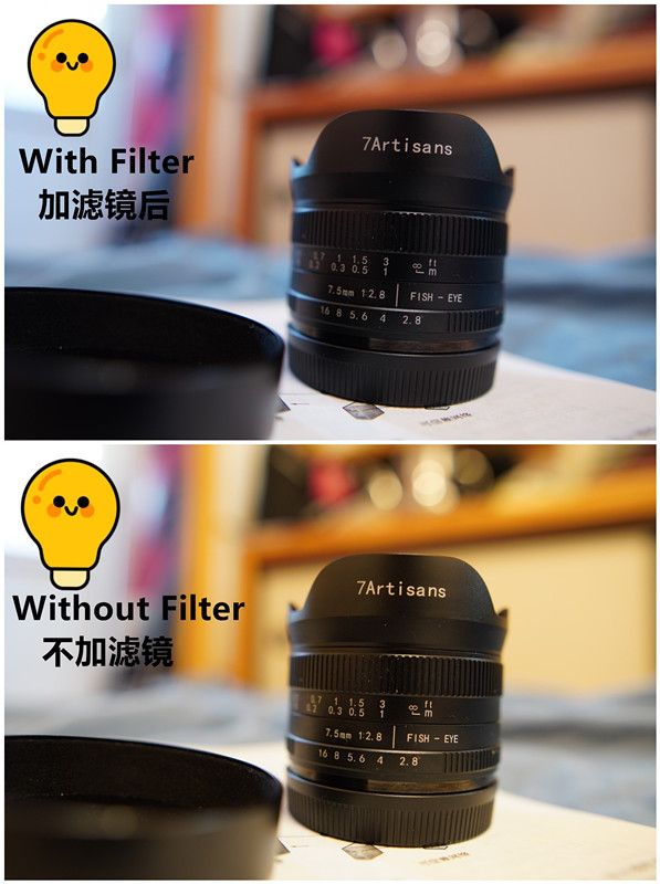 M52 Eliminating Yellow Light Pollution Removal camera Filter for Night Photography