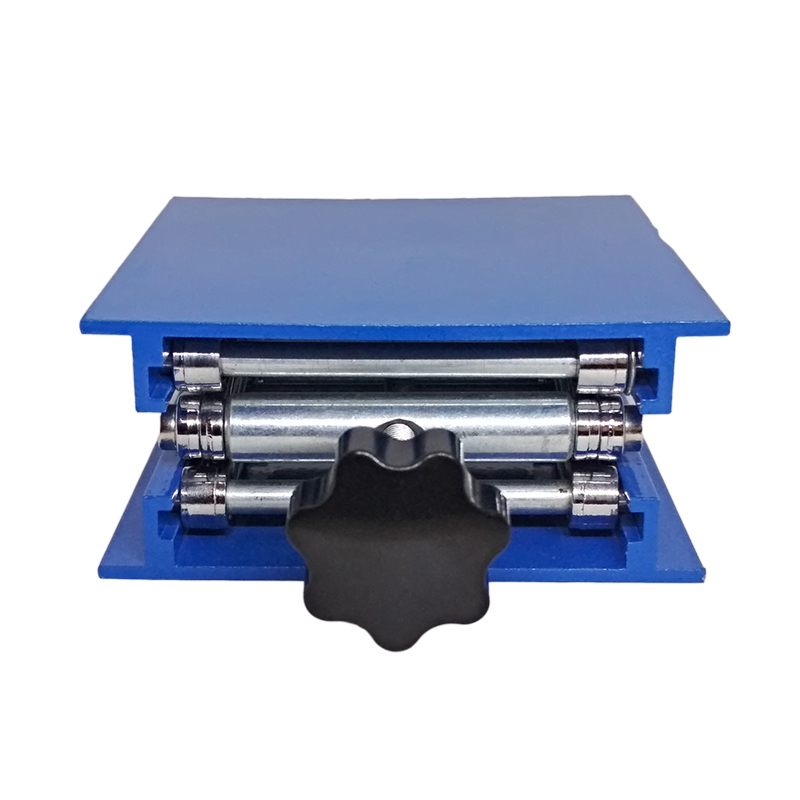 4X4'' Aluminum Manual Lab Jack lift Optical Sliding stage blue Lifting platform Manual Vertical Translation Stage