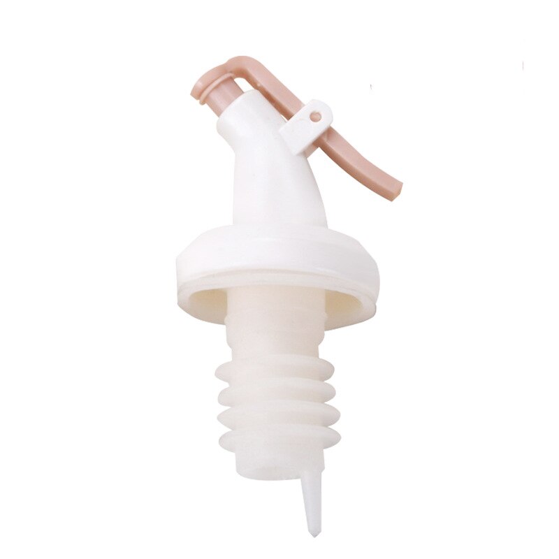 Olive Oil Bottle Sprayer Wine Drip Pourers Liquor Dispenser Leak-proof Nozzle Kitchen Tools Lock Wine Spout Stopper Bar Tool: D