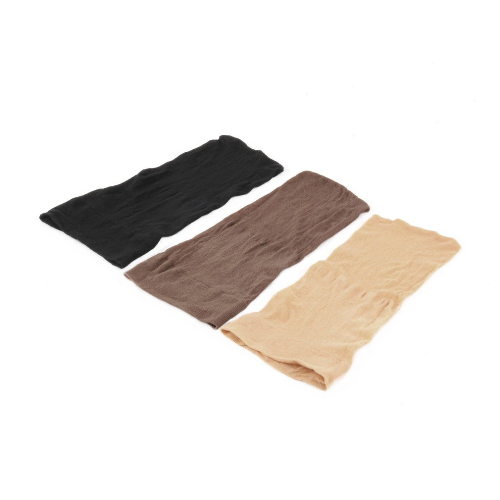 Filet pour perruque, bonnet de , réutilisable, élastique et extensible, pour hommes et femmes, 4 pièces/lot