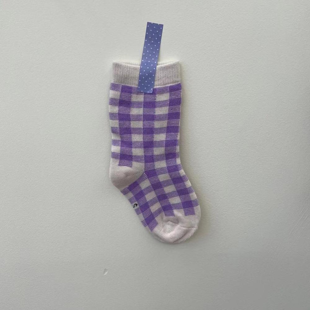 Milangel-Calcetines geométricos para bebés, medias de longitud media, 5 par/lote