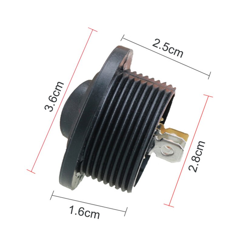 Round Toggle LED Switch 12V 20A Car Truck Rocker 3 Pins On-Off Control for Car Truck Boat Modification Switch
