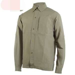 Chemise de pêche pour hommes, à manches longues, séchage rapide, modèle UPF30, respirant et Ultra léger, de sport, en plein air, , chemise de grande taille: Light Army Green / M