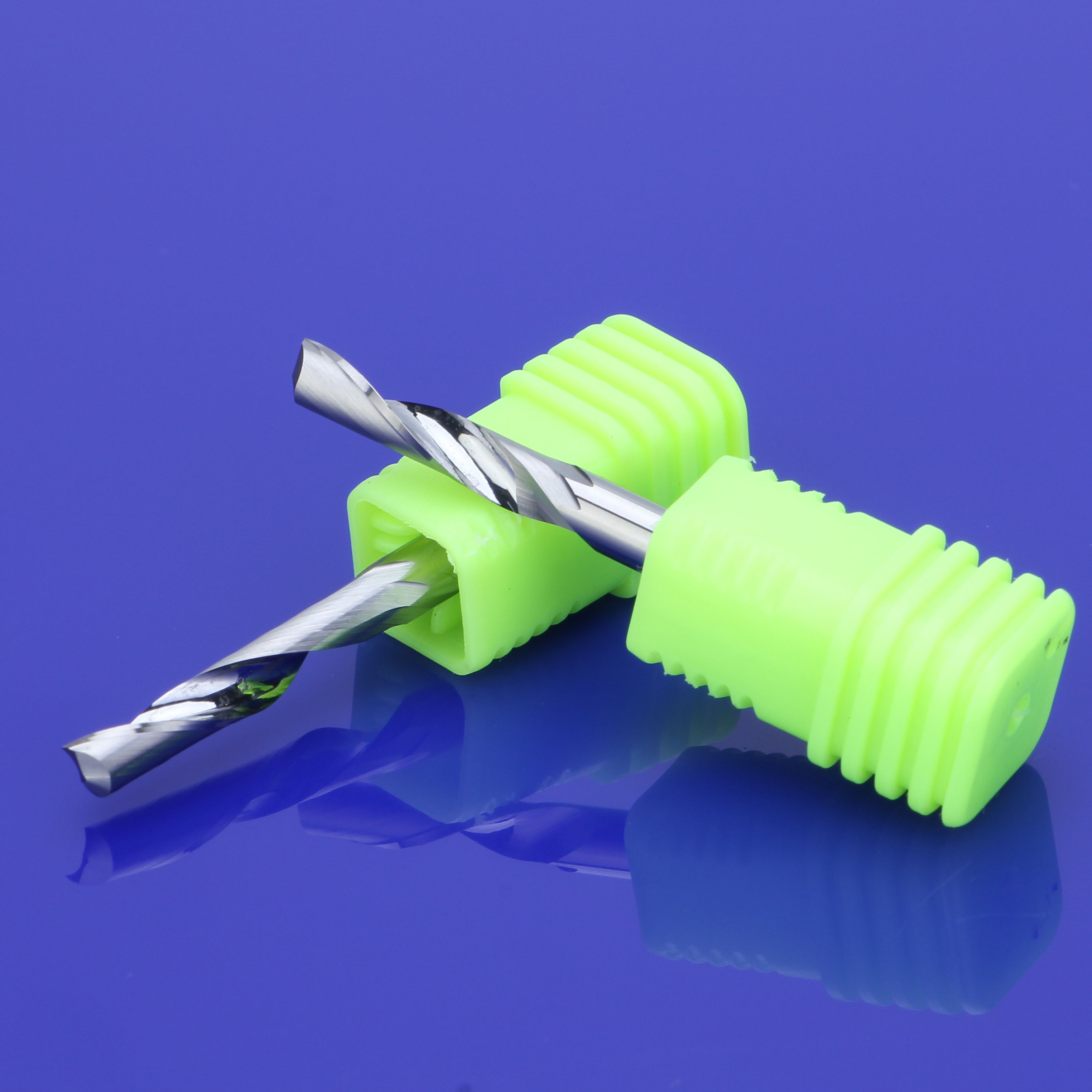 2pc 6mm enkelvoudige frees voor aluminium cnc-gereedschappen, hardmetalen alucobond frees, frezen, aluminium composietpanelen