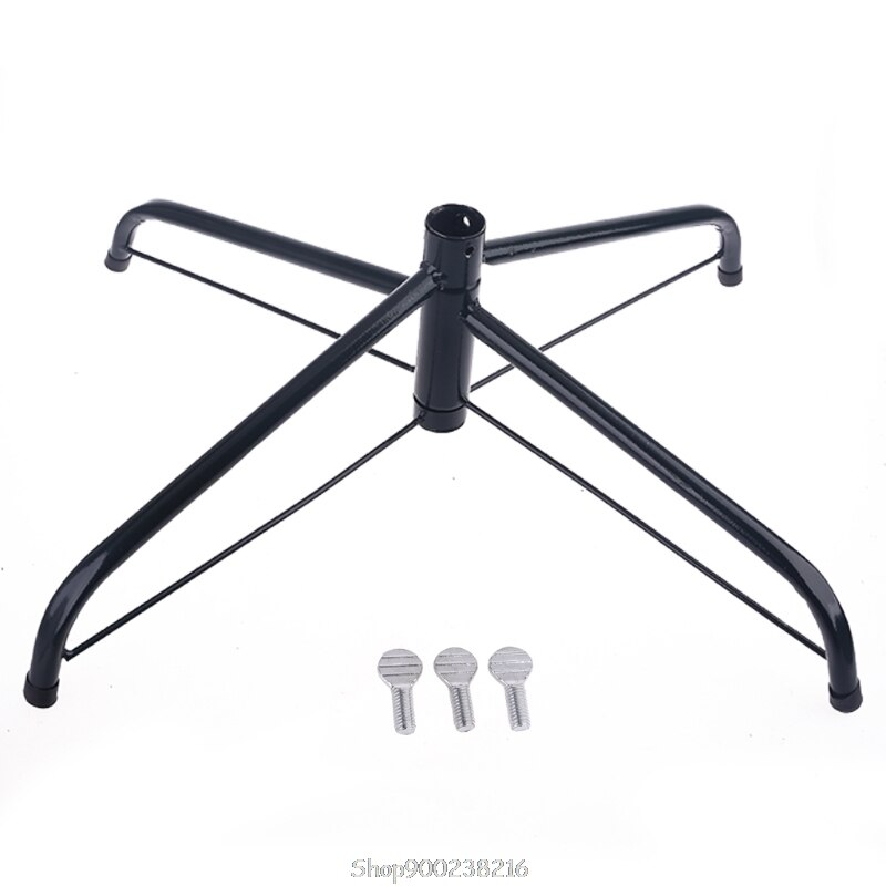 30/35/40/45/50cm Christmas Tree Base Stand Foldable Iron Bracket Xmas Tree Bottom Holder Christmas Decor Parts D24 20: 40cm