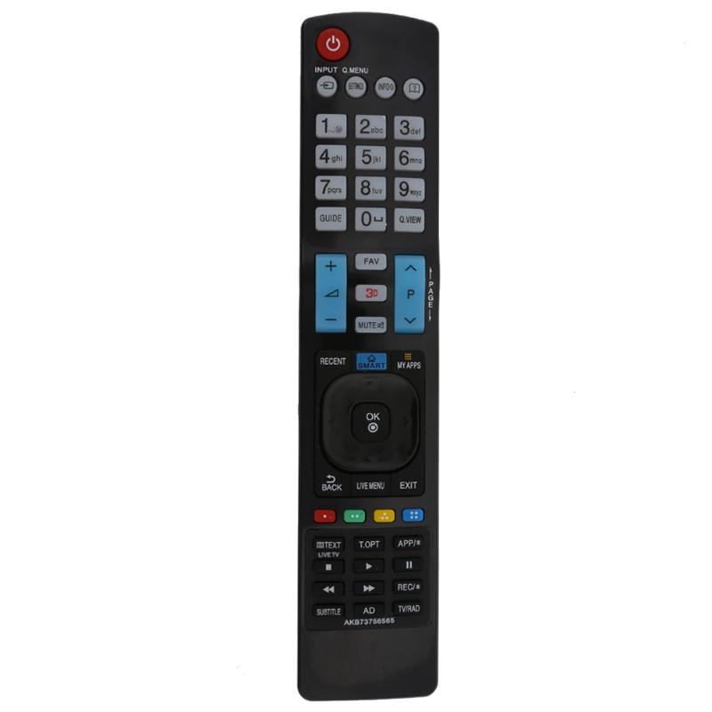 LCD TV Replace Remote Control 3D SMART APPS TV Remote Control Replacement for LG AKB73756565 TV Universal Remote Controller: Default Title