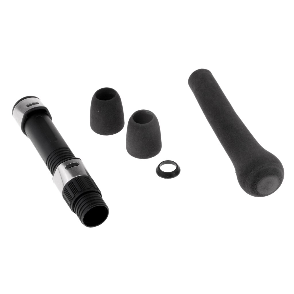 Rod Building Zwart Eva Spinning Hengel Handvat Grip En 18 # Dps Type Reel Seat