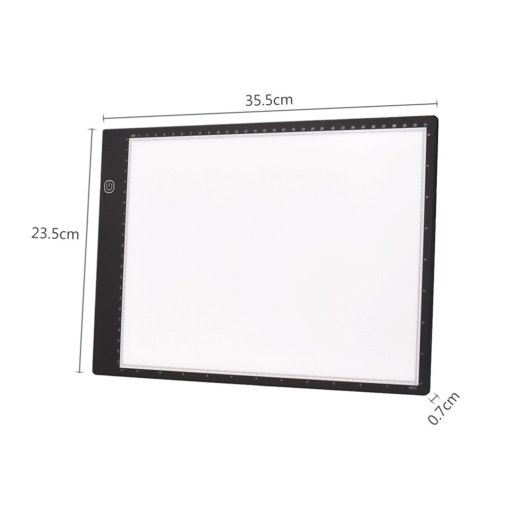 IMAGE A4 LED Light Pad - Wiederaufladbare Magnetische Lichtbox Für Künstler & Designer