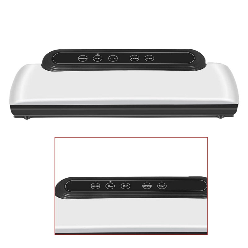 Vacuum Sealing Machine for Food Preservation, Automatic Vacuum Sealing System, Dry and Wet Food Mode