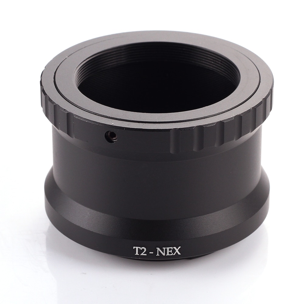 T2-NEX Tele Spiegel Lens Adapter Ring Voor Sony Nex E-Mount Camera &#39;S Te Bevestigen T2/T Mount Lens