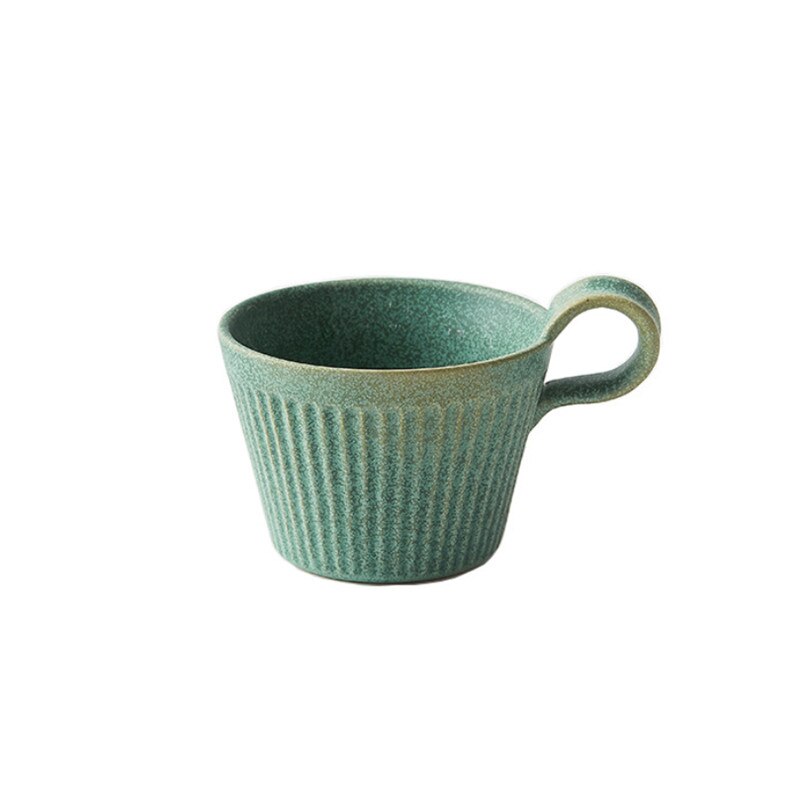 Set Da Tè Giapponese In Ceramica Wisboey – 1 Tazza Con Coperchio + 2 Tazze, Verde, Fatto A Mano, Portatile, Per Viaggio E Ufficio