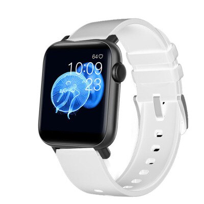 Pulsera inteligente Xiaomi QS19, reloj inteligente deportivo con control de la presión sanguínea y la temperatura corporal, control táctil completo y podómetro: B