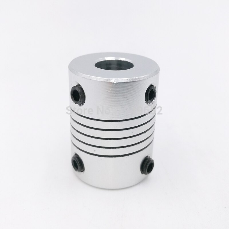 Acoplamiento de eje D19 * L25, mandíbula flexible de aluminio 3/4/5/6/6.35/7/8/10mm CNC, Motor paso a paso, acopladores, máquina de grabado