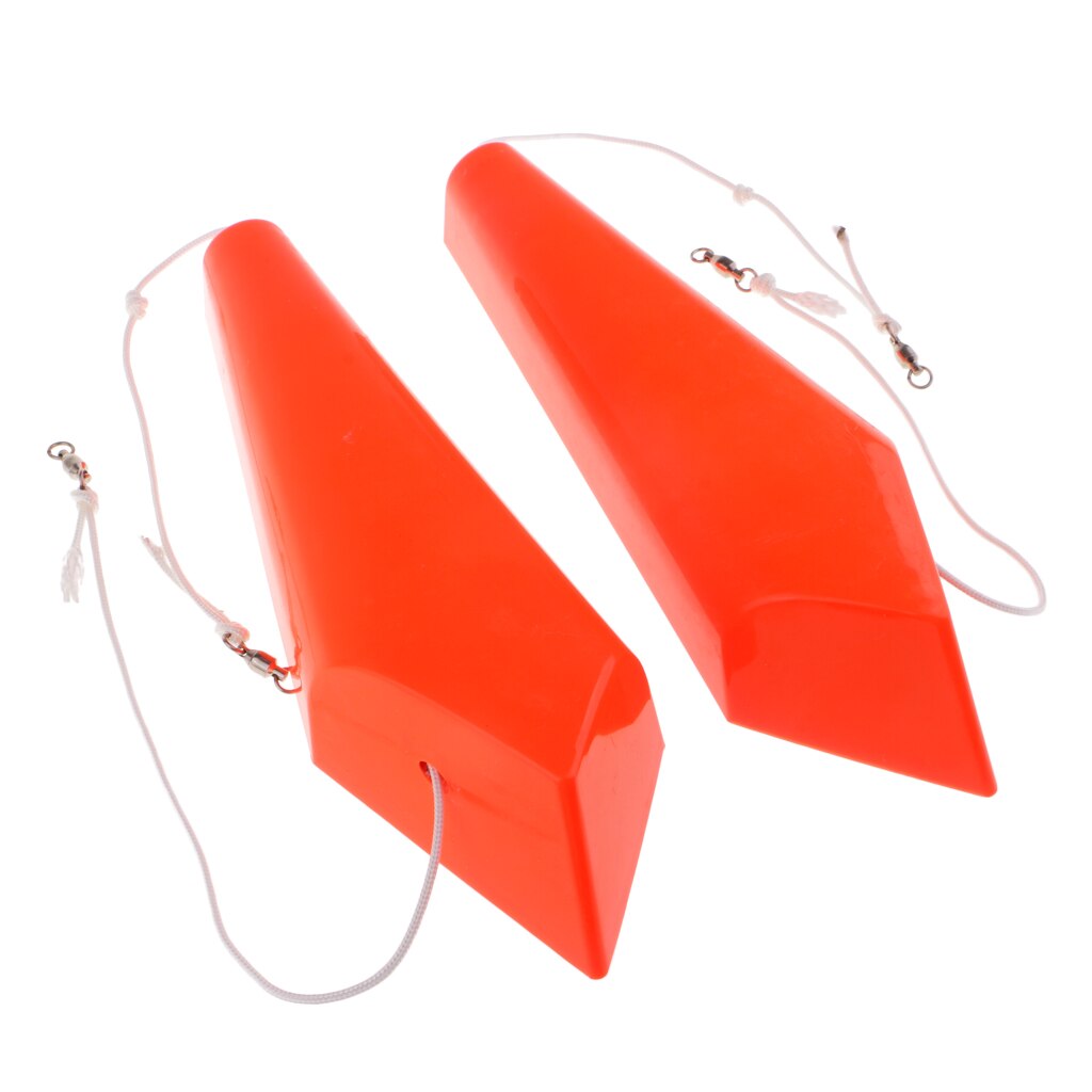 1 Pair Left and Right Boat Kayak Trolling Lure Fishing Splashing Float Board