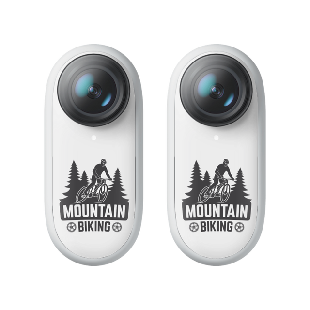 Insta360 GO 2 Readymade Skin Insta 360 GO 2 Original Sticky: Mountain Biking (A)