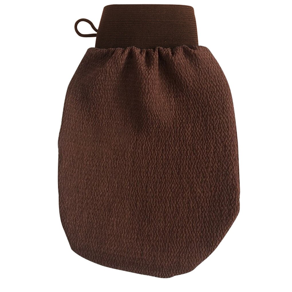 Gant de bain exfoliant pour enlever la peau morte, gommage, douche, corps, serviette de frottement pour le dos, les jambes, les bras, douche