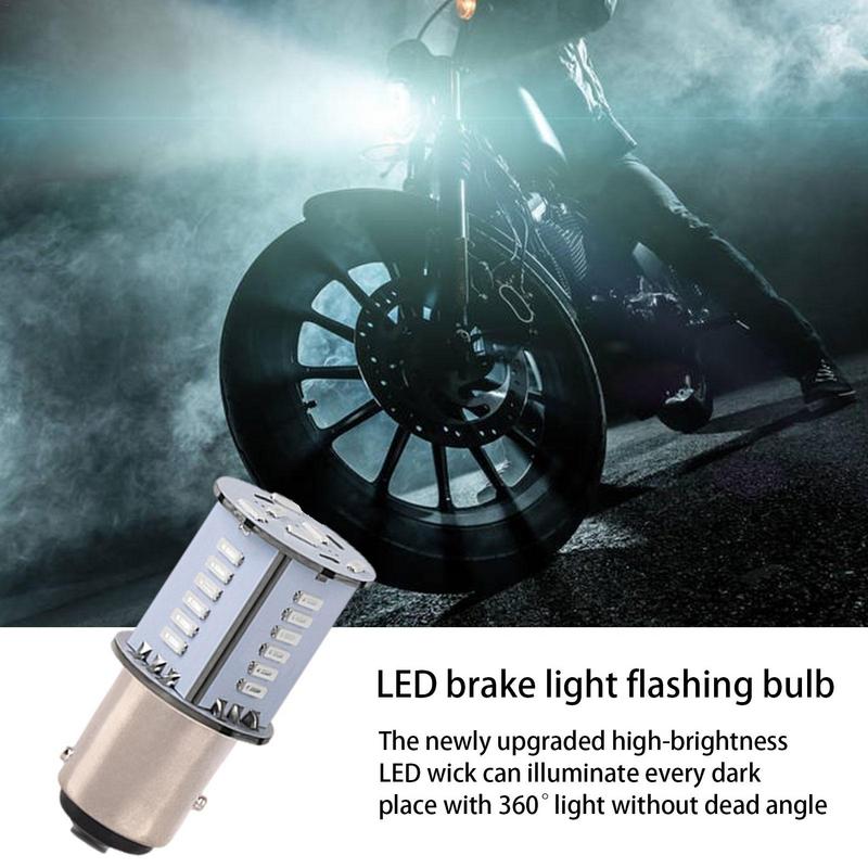 Motorrad Bremse Glühbirne Anhänger Hinten Anhänger Lichter Mit hoch-Helligkeit Lampe Bremse halt Strobe Glühbirne Für