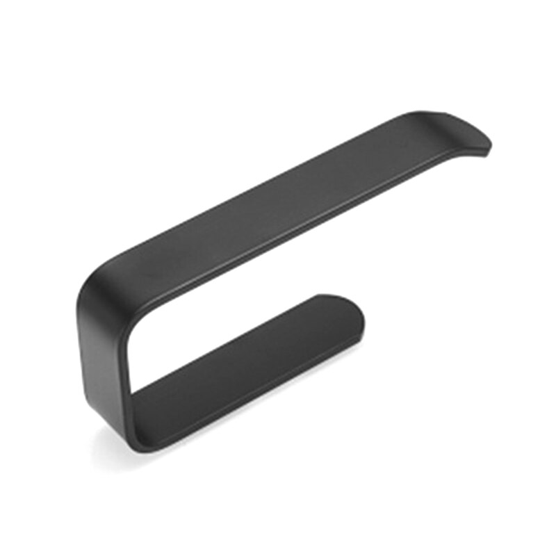 Punch-free toilet tissue box toilet home black toilet paper holder M17E: 1