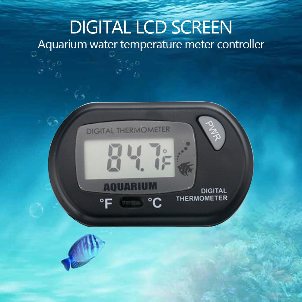 Digital Sensor Aquarium Water Temperature Meter Controller Fish Tank Hygrometer Waterproof Measure Temp Meter Tools