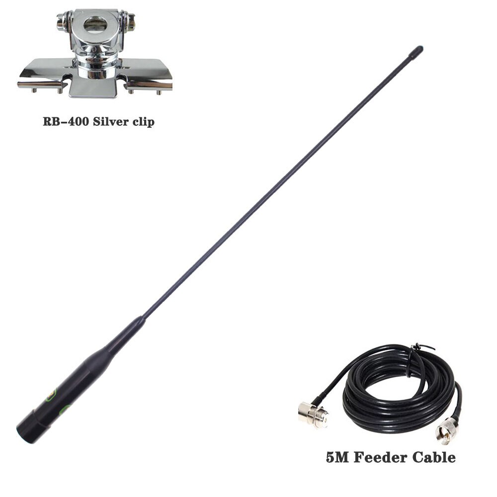 Antenne Mobile double bande pour Motorola baofeng, Radio amateur VHF UHF, NL-R2/144 MHz, fouet Flexible PL259, 430: NL-R2 Set 2