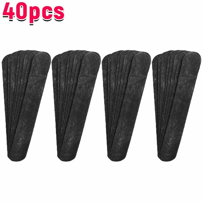 Pegatinas absorbentes de sudor para sombrero, Unisex, antisuciedad, cinturón deportivo, llanta, cinta blanca Invisible, almohadillas reductoras de tamaño,: Blanco