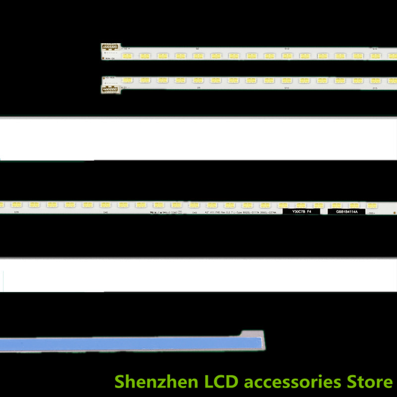 42Inch Aluminium 100% Lcd Tv Backlight Bar Skyworth 42E96RA 42E92RD V6 Rand FHD-1 REV1.0 1R1L 0374A 3V 64LED 548Mm