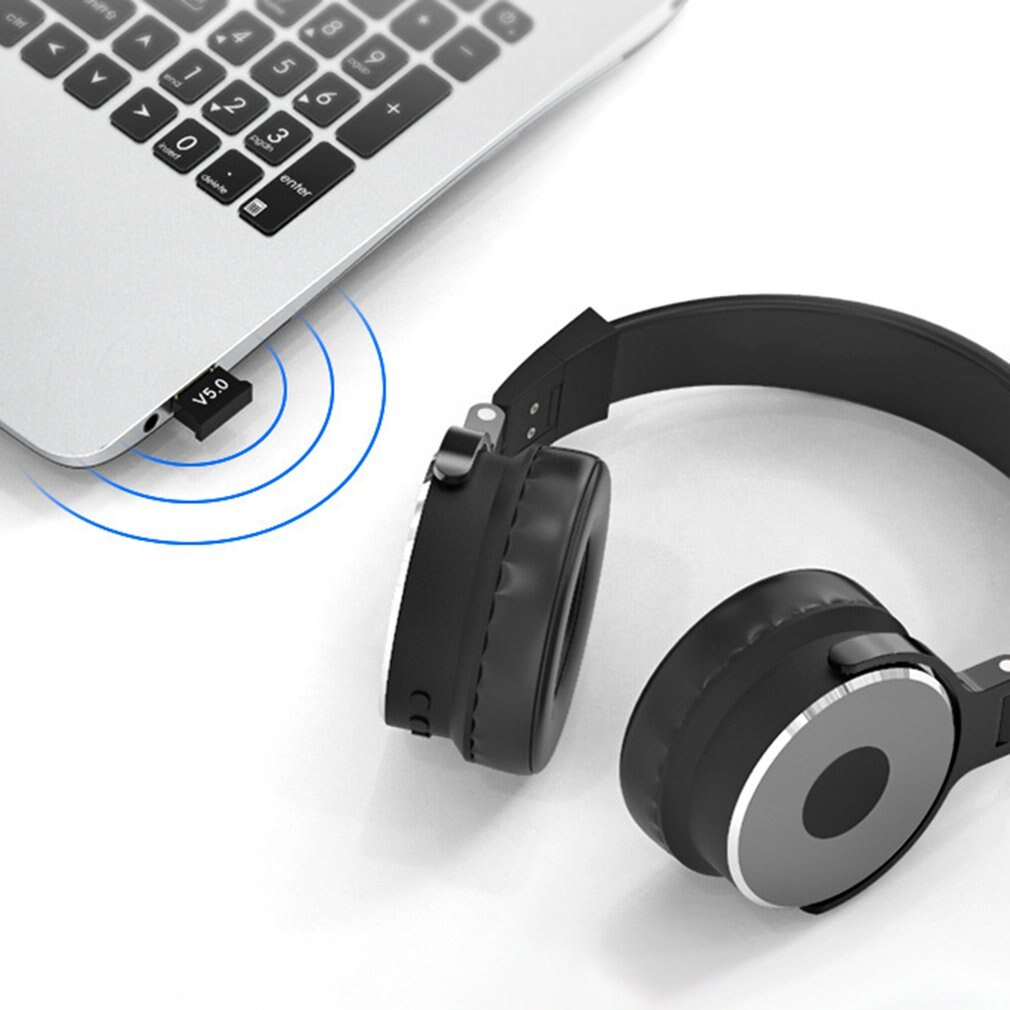 Computer USB Bluetooth Adapter 5.0USB Desktop Wireless WiFi Audio Receiver Transmitter Dongle Plug And Play File Transfer