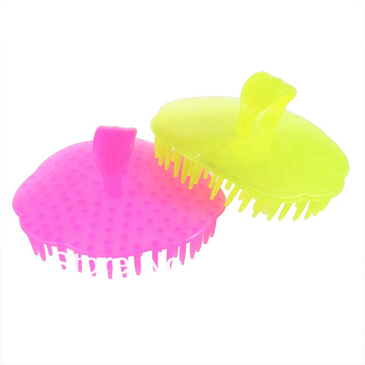 Brosse à cheveux pliante avec miroir poche compacte taille voyage voiture sac à main sac: Random 1PCS