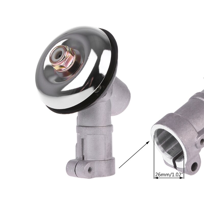 Cabezal de engranaje 9T de 26/28mm, cepillo de caja de cambios, cortador de césped, pieza de cortacésped: 26mm