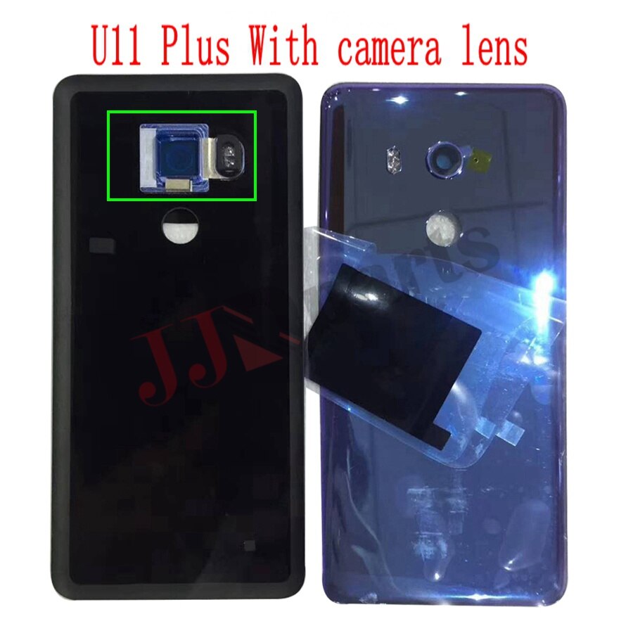 Voor Htc U12 Plus Terug Glas Met Camera Lens Deur Terug Behuizing Achter Voor Htc U11 Plus Batterij Cover u11 Behuizing Deur Vervangen