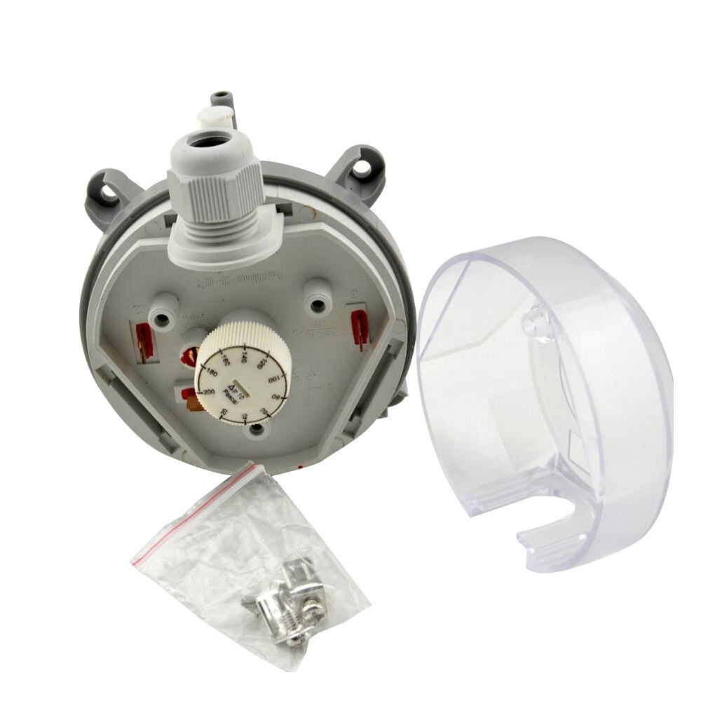 Interruptor de presión diferencial de aire 20-200Pa interruptor de aire de micropresión ajustable