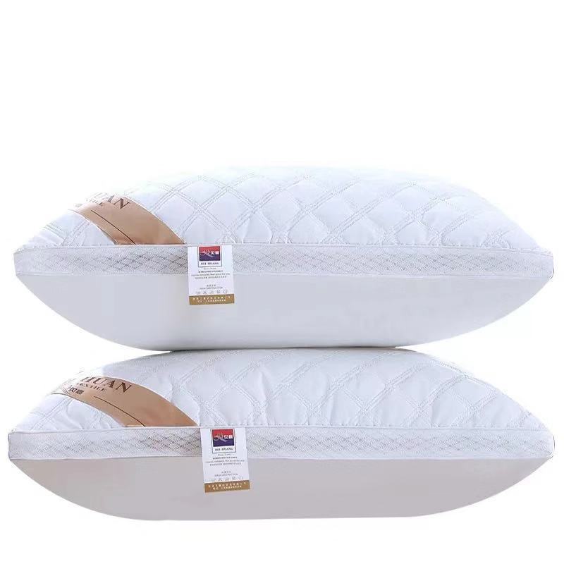 Almohada de seda de plumón estándar para Hotel, de , lavable, Super 7 estrellas, 1 Uds.