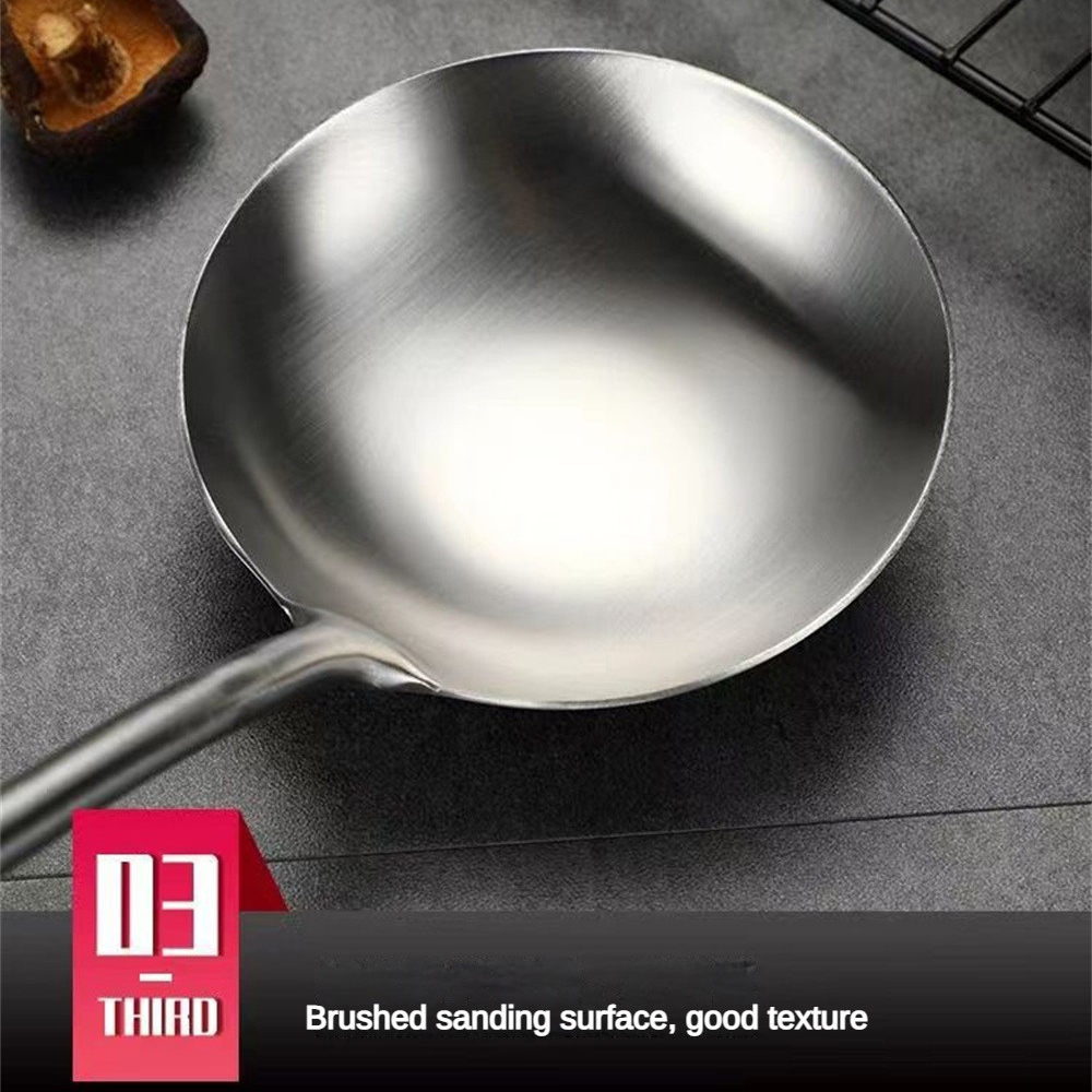 Utensilios de cocina de 1 a 6 piezas, espátula Wok de hierro y cucharón, juego de herramientas, espátula para cocinar de acero inoxidable, accesorios de cocina