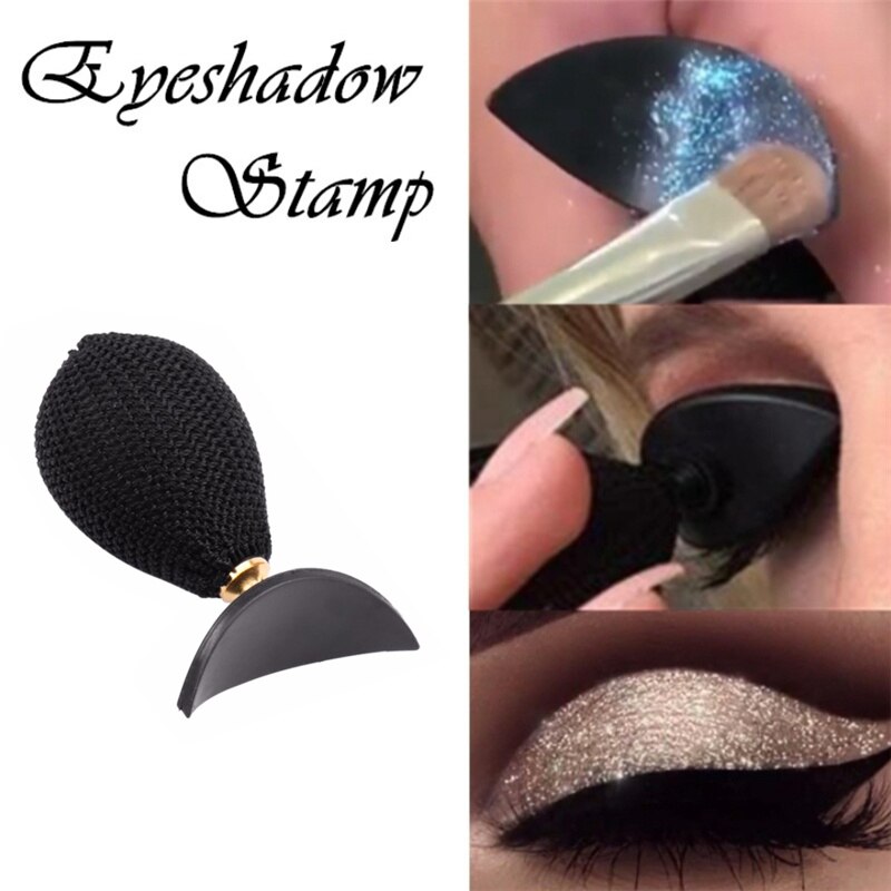 1Pc Eyeshadow Stempel Magic Lui Oogschaduw Stempel Diy Oogschaduw Applicator Ogen Cosmetische Makeup Tools Vrouwen Beauty Accessoires