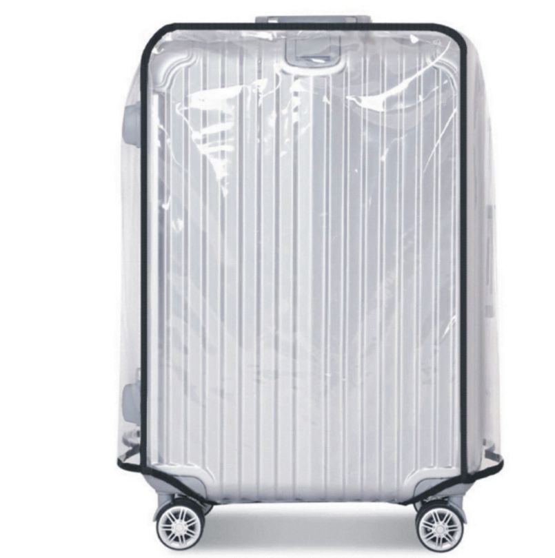 Vandtæt gennemsigtig beskyttende bagage kuffertdæksel rejse universel: 30 tommer
