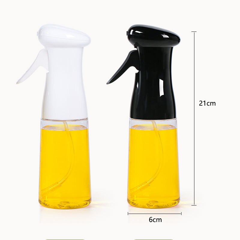 Aminno olie sprøjte flaske eddike sprøjte til madlavning grill bpa gratis salat sovsbåde 200ml plast spray spray flaske