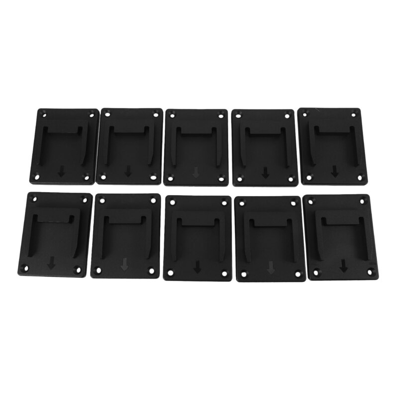 10 stuks Makita 18 V batterijhouder voor Makita BL1860, BL1850, BL1840, BL1830 accu (met 20 schroeven, geen batterij