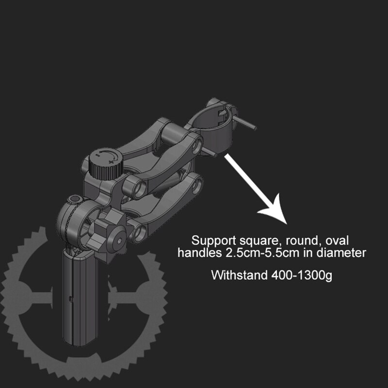 Z Axis Handle Grip Shock Absorption Spring Dual Handle Grip Gimbal Hold Arm for All Stabilizer Gimbal