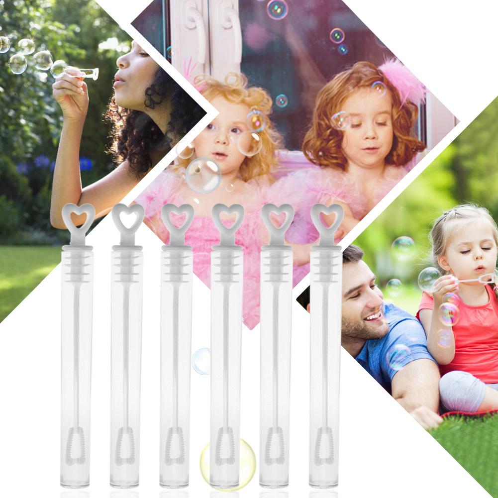 100 stk tomme sæbebobleflasker bryllupsdekoration fødselsdagsfest børn legetøj baby shower bobler maker udendørs sjov boble legetøj