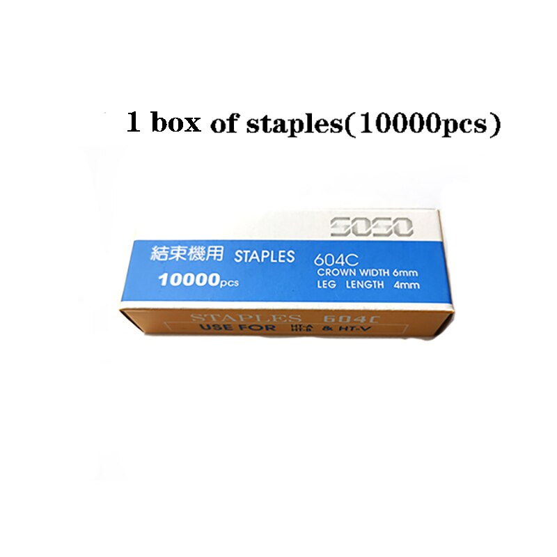 Tying Machine Garden Tools Plant Branch Hand Tying Vegetable Tapetool Tapener Tool Tying Branch Bind: 1 box staples