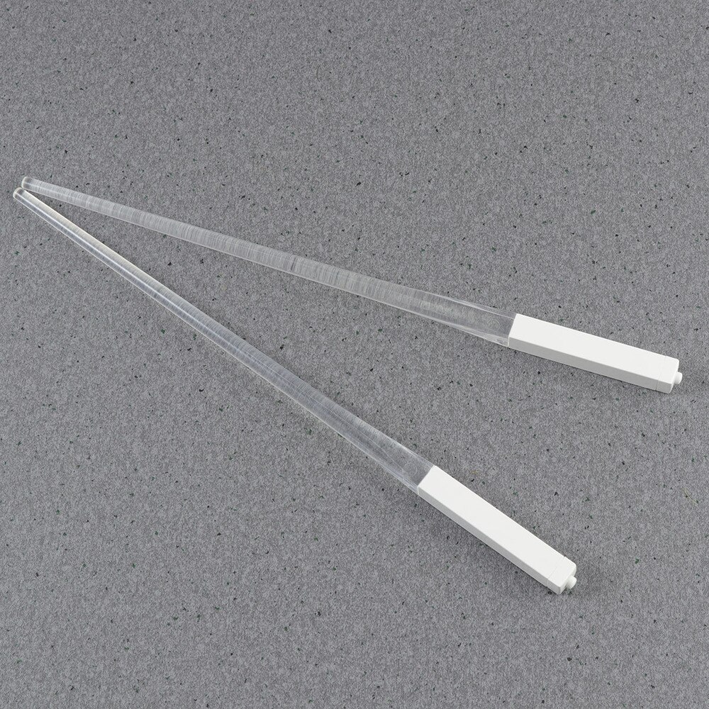 1 Pair of Light Up LED Lightsaber Chopsticks Durable Lightweight Portable BPA Free and Food Safe (Red)