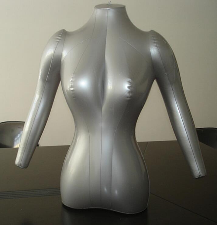 sexy Thicker section inflatable doll mannequin body Female model bust with hands, maniquis para ropa M00040