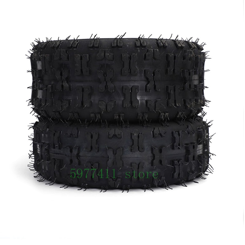 Taille 13x5.00-6 4.10-6 pneu pouce pneu Tubeless, adapté pour ATV quatre roues véhicule Gokart Scooter Minicar tondeuse à gazon chasse-neige