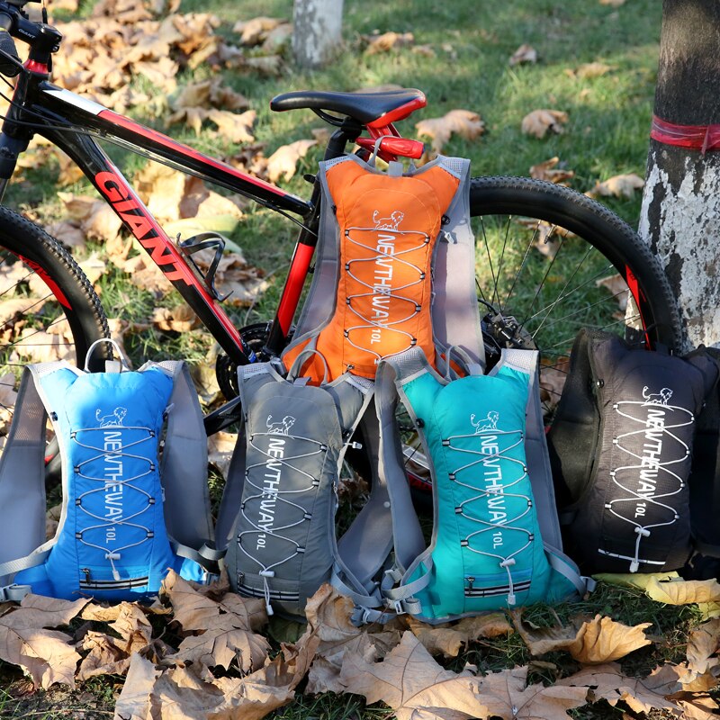 NEWTHEWAY Bicycle Bike Bags 10L Portable Waterproof Road Cycling Water Bag Outdoor Sport Climbing Pouch Hydration Backpack