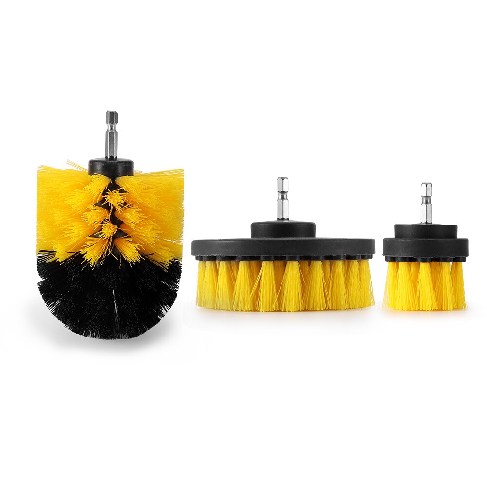 Drill Brush Attachment Set Power Scrubber Brush Bathroom Cleaning Kit with Extender Multipurpose Clean for Kitchen Grout