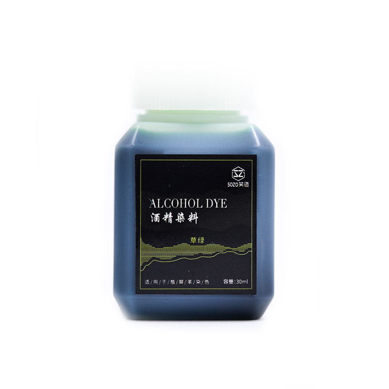 Colorants à l&#39;alcool pour cuir, bricolage manuel, outils de sculpture du cuir, tannage végétal, taches de cuir sans odeur 30ml