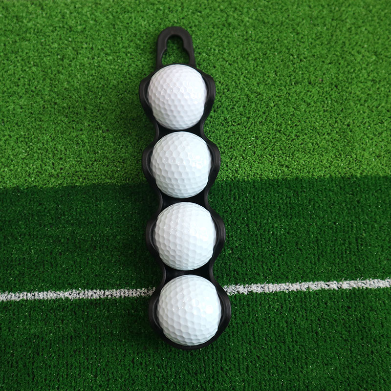 Golf Ball Holder Can Hold 4 Balls Plastic Golf Ball Hanger