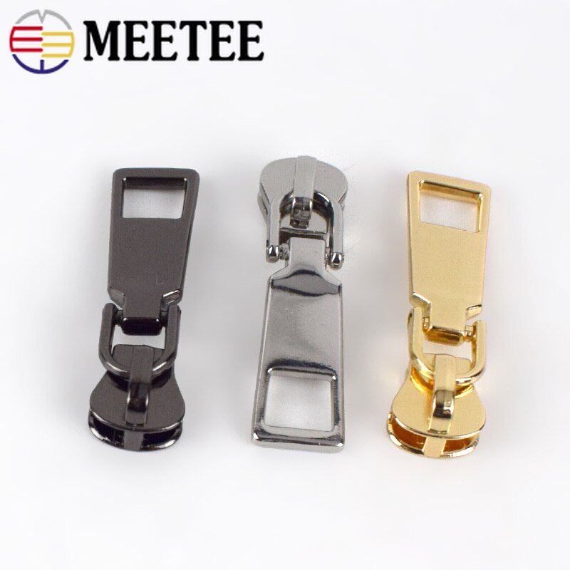 20pz Cursori E Ganci per Chiusure Lampo per 5 # resina Cerniera Imbottiture Tasca Della Giacca Testa Della Chiusura Lampo del Sacchetto cerniera lampo kit di Riparazione Fai Da Te Accessori per il CUCITO