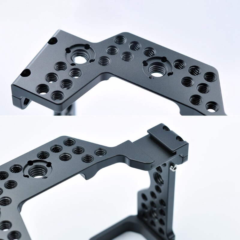 DSLR Camera Cage with Arri Locating Hole 4/1 8/3 Threads Hole for Sony A9 A7M3 A7R3 A7R III A7M III